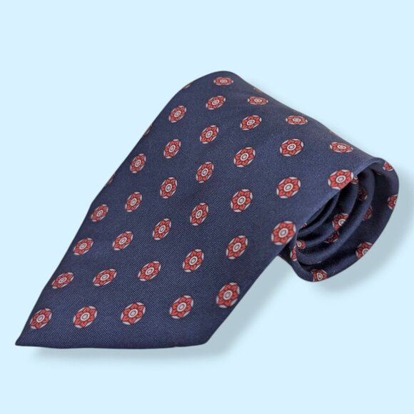 Vintage Italian 100% Silk Tie - Picture 2 of 3